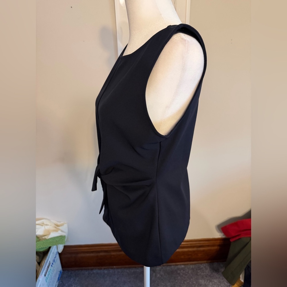 Ann Taylor Tie-Front Blouse - Picture 2 of 10